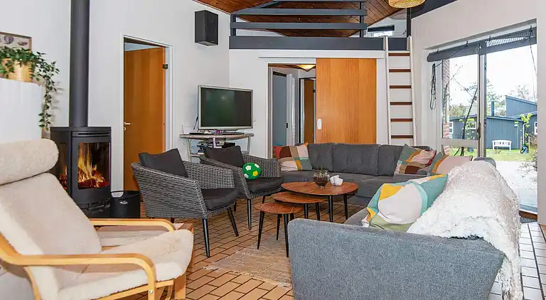 Sommerhus ved Øer Strand