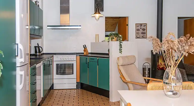 Sommerhus ved Øer Strand