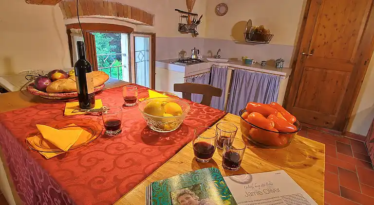 Gårdshus i Umbertide