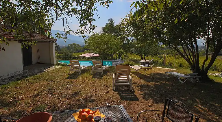 Gårdshus i Umbertide