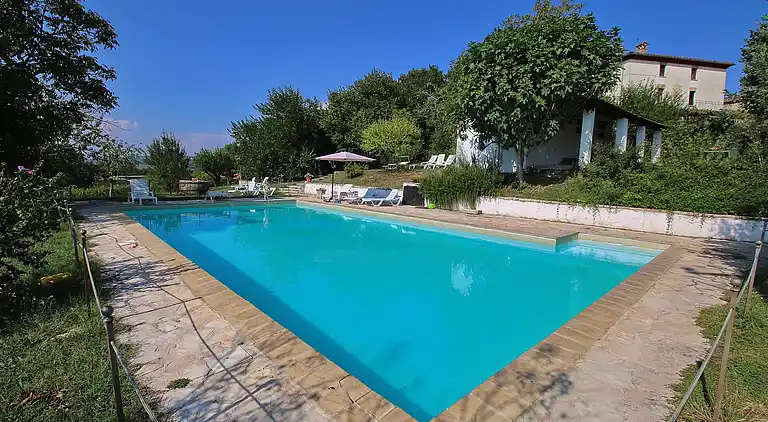 Gårdshus i San Benedetto