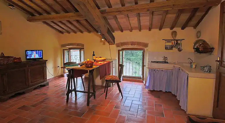 Gårdshus i Umbertide