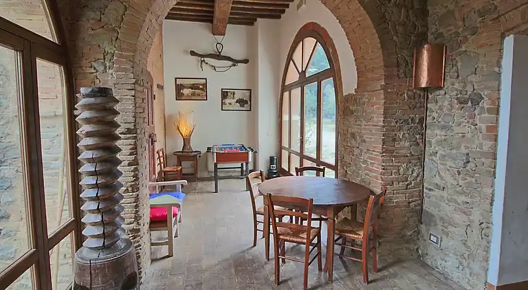 Gårdshus i Umbertide