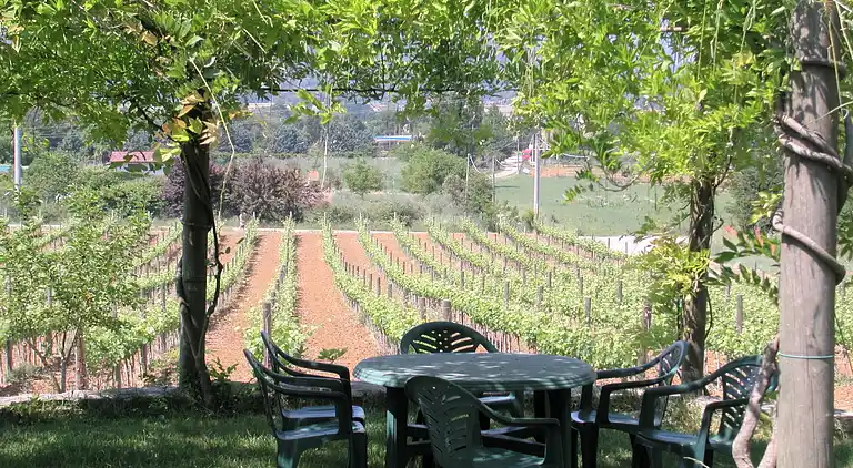 Gårdshus i Umbertide