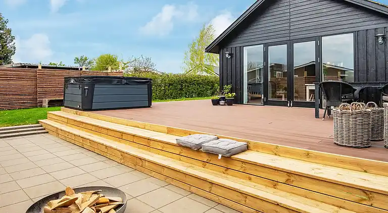 Sommerhus ved Flovt Strand