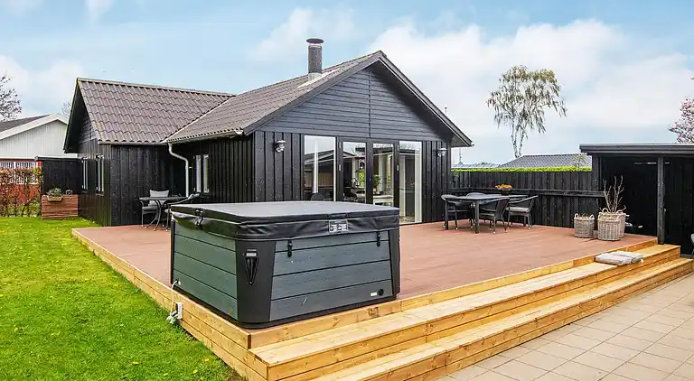 Sommerhus ved Flovt Strand