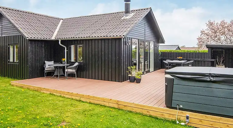 Sommerhus ved Flovt Strand