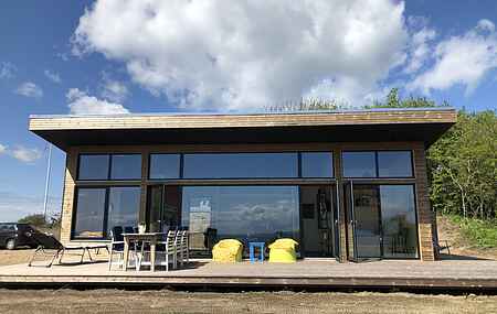 holiday with a panoramic view in a brand new holiday home!
