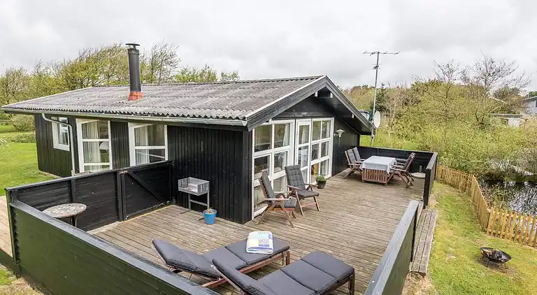 Sommerhus ved Rindby Strand