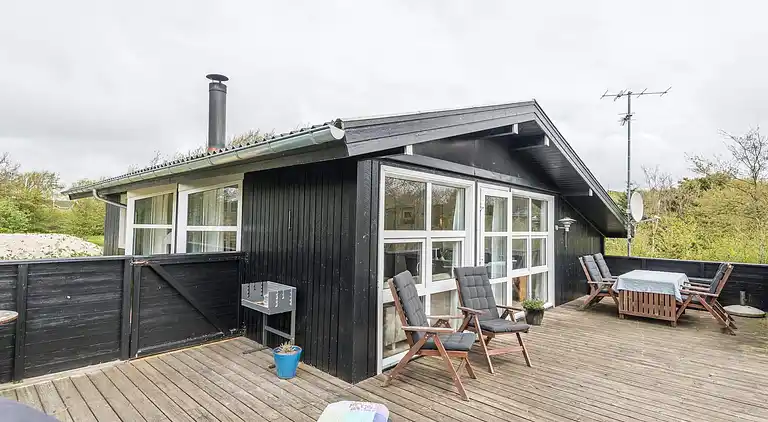 Sommerhus ved Rindby Strand