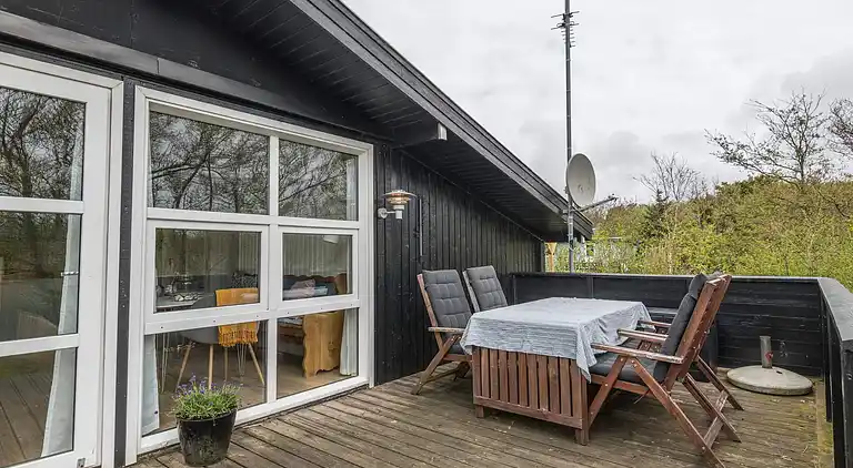 Sommerhus ved Rindby Strand