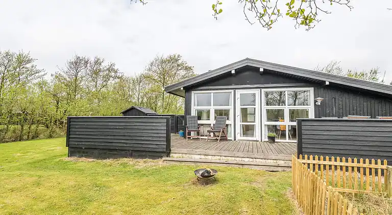Sommerhus ved Rindby Strand