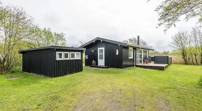 Sommerhus ved Rindby Strand