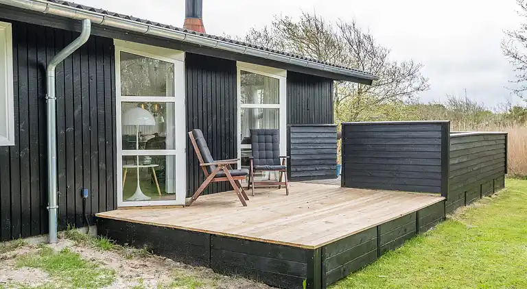 Sommerhus ved Rindby Strand