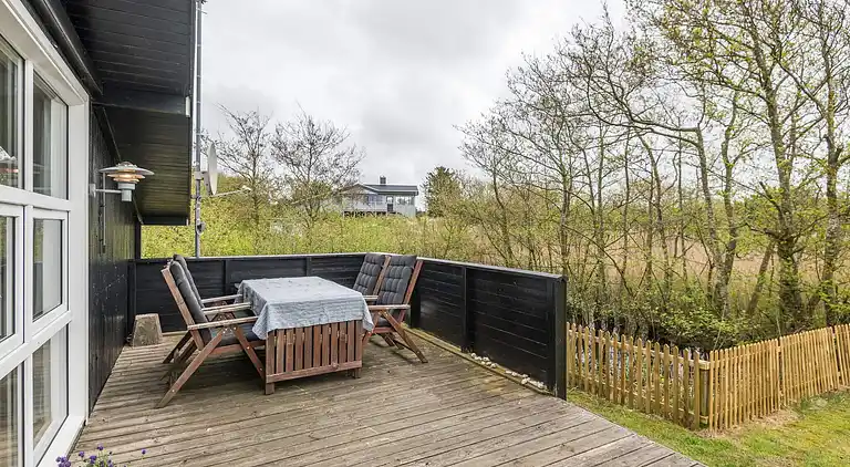 Sommerhus ved Rindby Strand