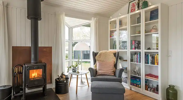 Sommerhus ved Rindby Strand