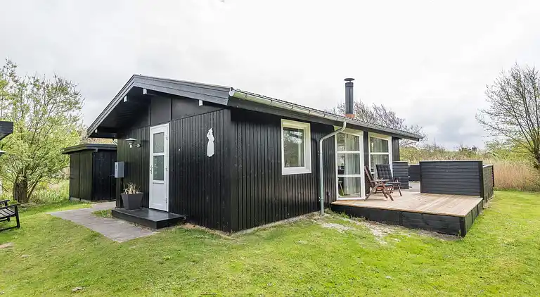 Sommerhus ved Rindby Strand