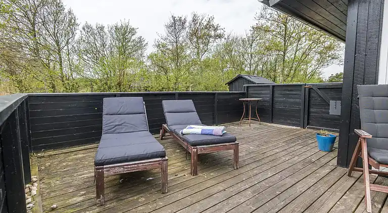 Sommerhus ved Rindby Strand