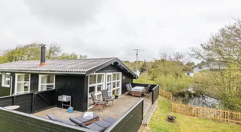 Sommerhus ved Rindby Strand