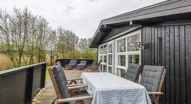 Sommerhus ved Rindby Strand