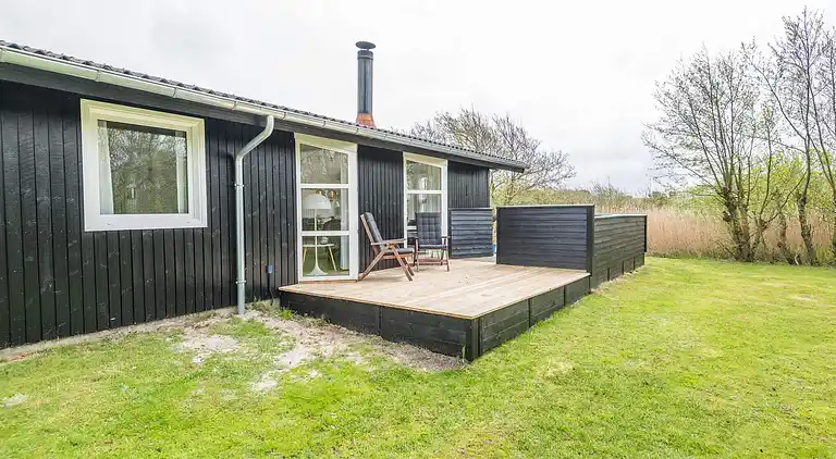 Sommerhus ved Rindby Strand