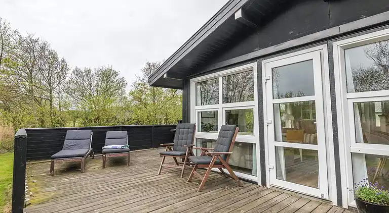 Sommerhus ved Rindby Strand