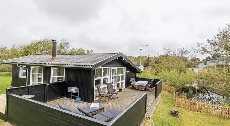 Sommerhus ved Rindby Strand