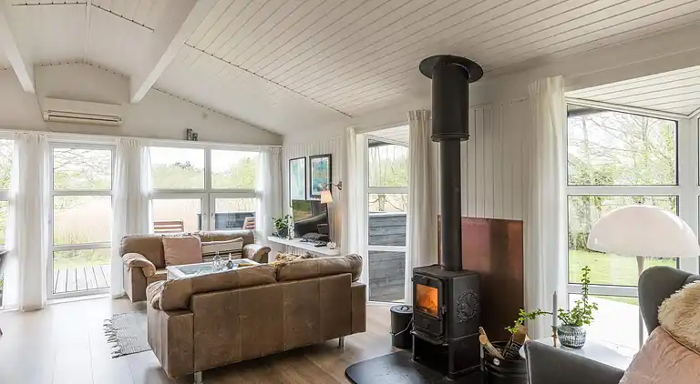 Sommerhus ved Rindby Strand