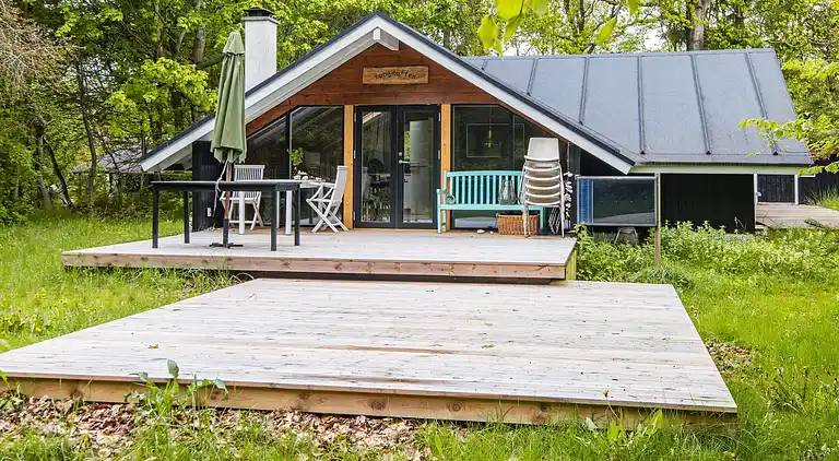 Sommerhus ved Fjellerup Strand