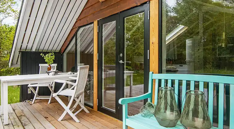 Sommerhus ved Fjellerup Strand