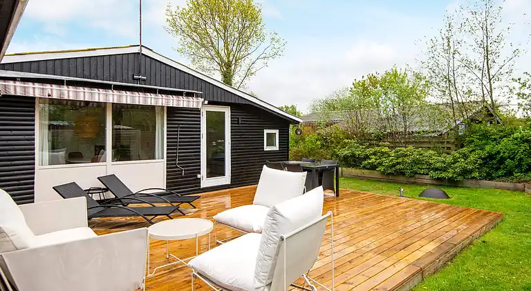 Sommerhus ved Fjellerup Strand