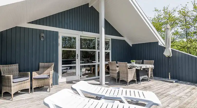 Sommerhus ved Rindby Strand