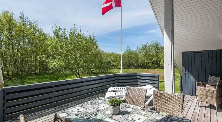 Sommerhus ved Rindby Strand