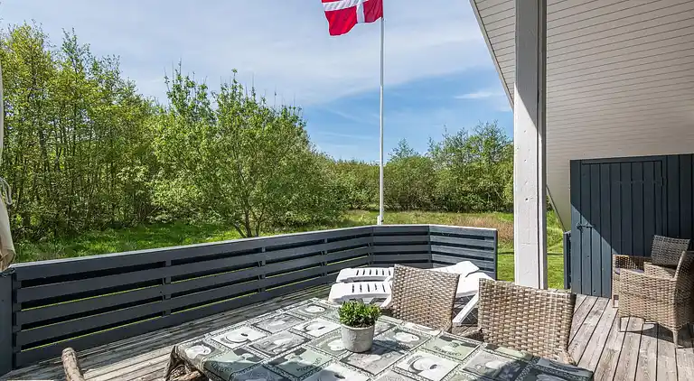 Sommerhus ved Rindby Strand