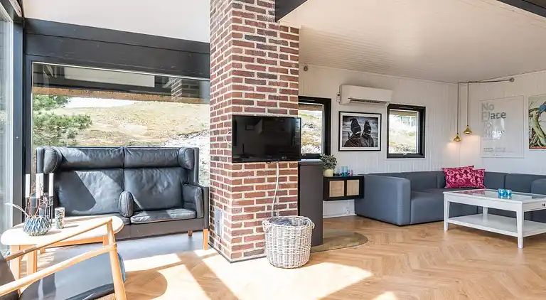 Sommerhus ved Rindby Strand