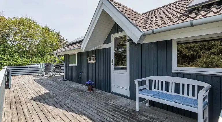 Sommerhus ved Rindby Strand
