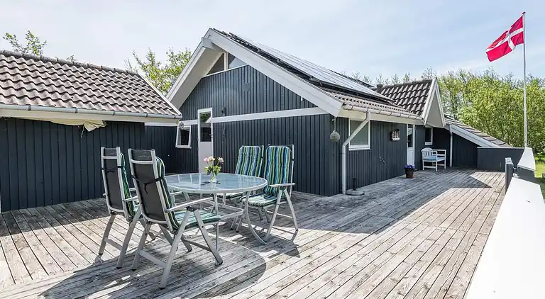 Sommerhus ved Rindby Strand