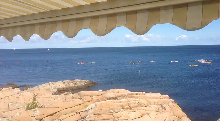 Holiday apartment with sea view on the cliffs