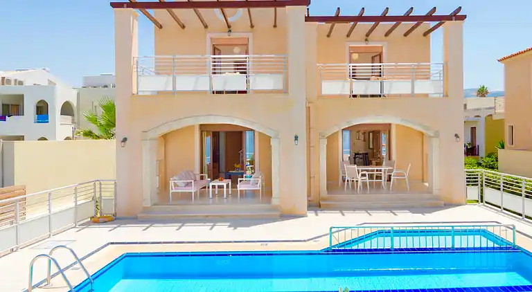 Beachfront Villa Avra with private swimming pool