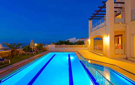 Beachfront Villa Avra with private swimming pool