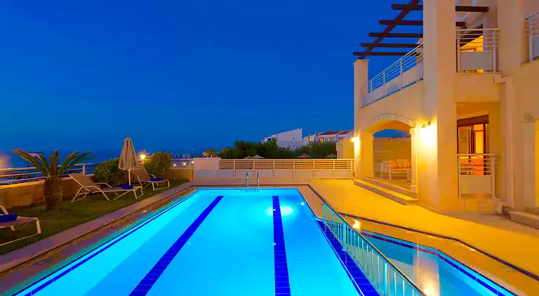 Beachfront Villa Avra with private swimming pool