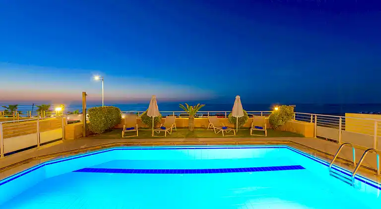 Beachfront Villa Avra with private swimming pool