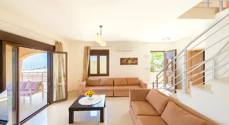 Beachfront Villa Avra with private swimming pool