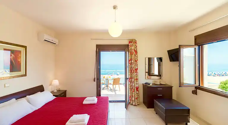 Beachfront Villa Avra with private swimming pool