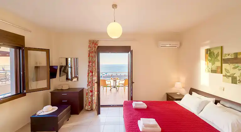 Beachfront Villa Avra with private swimming pool