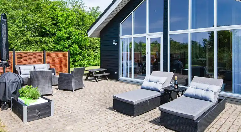 Sommerhus ved Skaven Strand