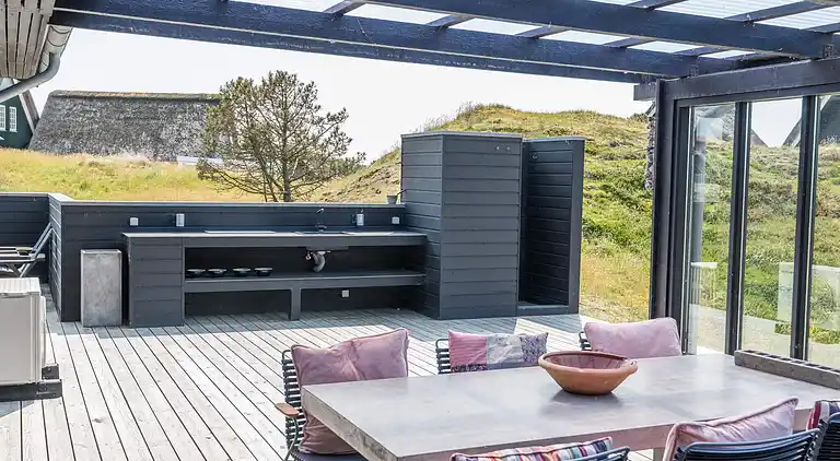 Sommerhus ved Rindby Strand