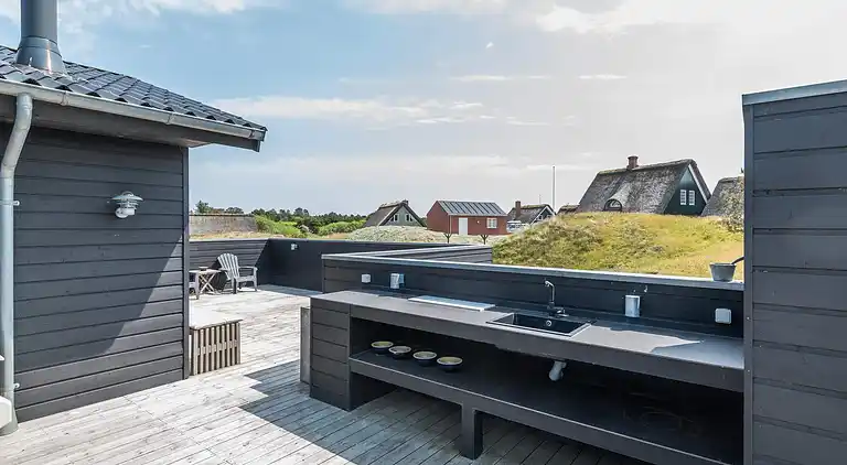 Sommerhus ved Rindby Strand