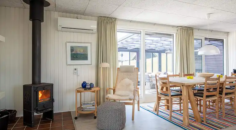 Sommerhus ved Rindby Strand