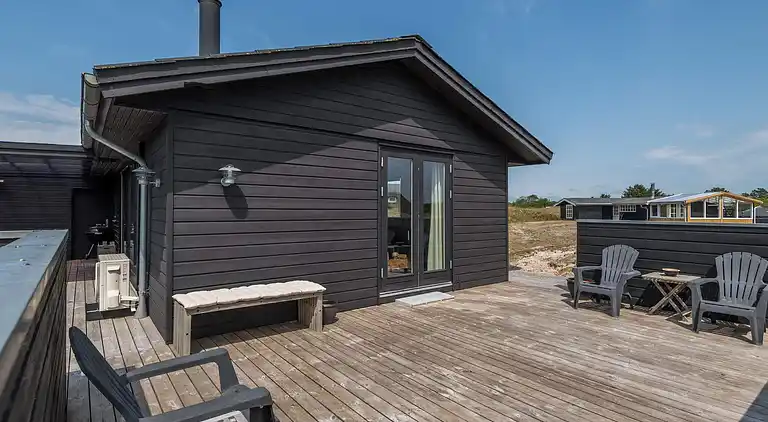 Sommerhus ved Rindby Strand